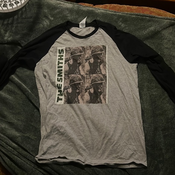 The Smiths Meat is Murder Baseball T - Picture 1 of 2
